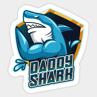 Daddy Shark Sticker